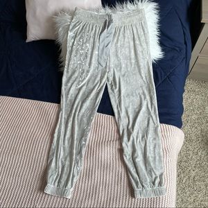 Crushed Velvet Joggers